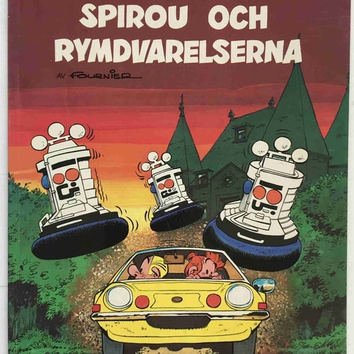 Spirou - 25. Spirou och rymdvarelserna. VF