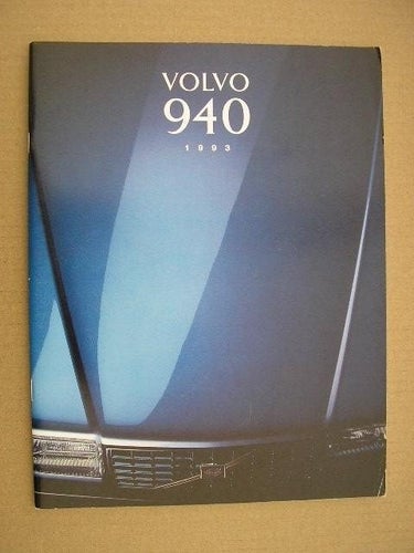 VOLVO Försäljningsbroschyr 940 1993