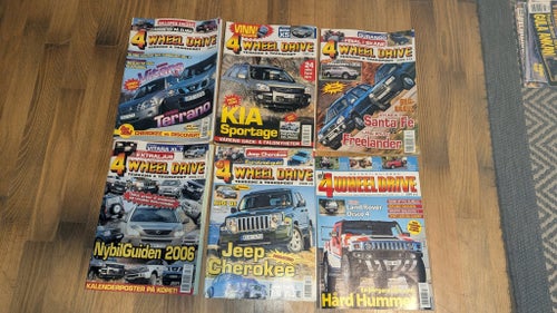 4 Wheel Drive, Diverse Årgångar