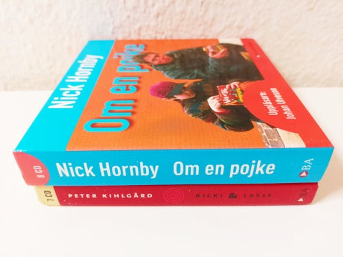 2st Ljudböcker Manliga Författare 15CD Hornby Kihlgård Om En Pojke mfl