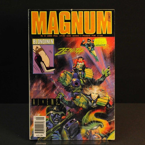 Magnum Comics - 1990 - NR 9 - Aliens del 5 | Judge Dredd | Blondinen
