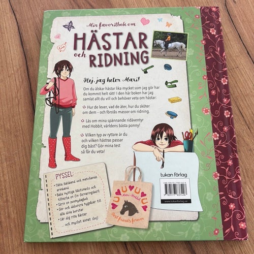 Min favoritbok om Hästar och Ridning
