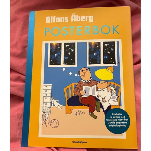 Alfons Åberg Posterbok av Gunilla Bergström, 2007