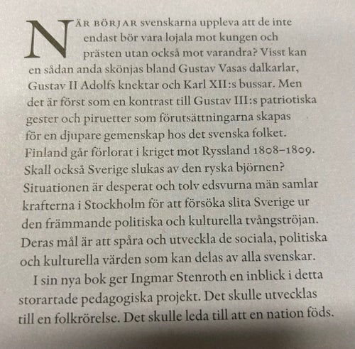 Sveriges rötter: En nations födelse av Ingmar Stenroth