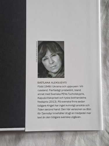 Bön för Tjernobyl av Svetlana Aleksijevitj, 2013