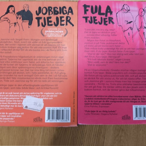 Två populära ungdomsböcker (Fula tjejer & Jobbiga tjejer)