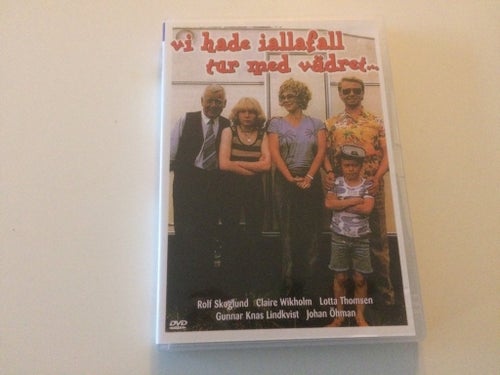 Vi hade iallafall tur med vädret...
