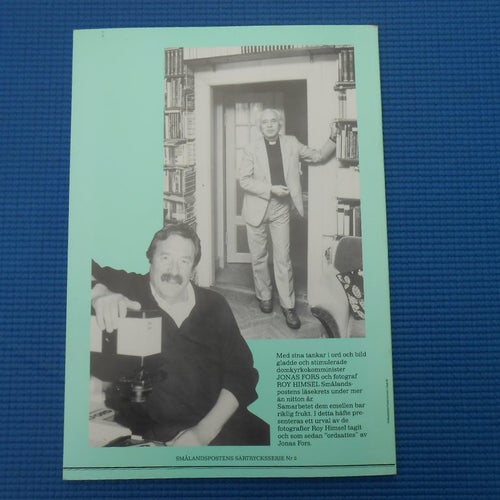 TANKAR I ORD OCH BILD. SMÅLANDSPOSTEN 1978-91.