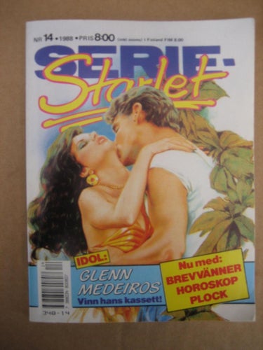 Serie-Starlet Nr:14-1988  (Idolbild på Glenn Medeiros)