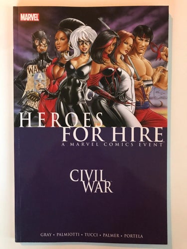 Civil War Heroes For Hire TPB (2009 Marvel) VF
