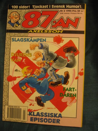 87:AN AXELSSON : NR 3 - 1995 - SAMFRAKTAR