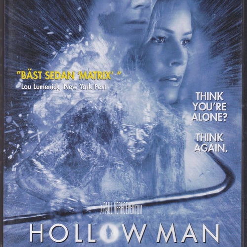 DVD / Hollow Man / Elisabeth Shue, Kevin Bacon, Josh Brolin / Nyskick