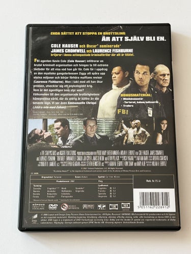 Tortured (Cole Hauser och Laurence Fishburne, 2007). Beg. DVD