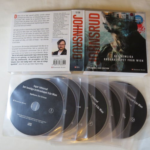 Ingar Johnsrud - Det hemliga brödraskapet från Wien - Ljudbok 12 CD