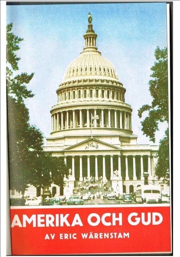 AMERIKA OCH GUD - Eric Wärenstam (1958)