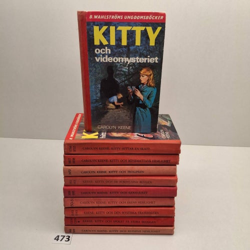Kitty x10 Bokpaket Carolyn Keene - Ungdomsböcker - Se bilder för titlar