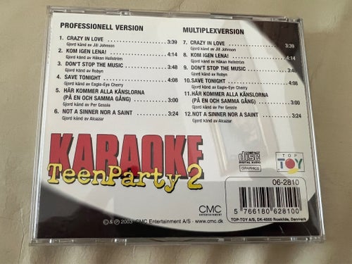 Karaoke TeenParty 2 CD