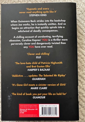 YOU - Caroline Kepnes -paperback