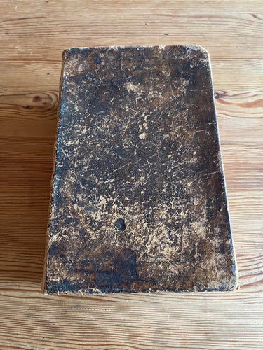Bibel Det är All den Heliga Skrift, Gamla och Nya Testamentet. Samlar antik