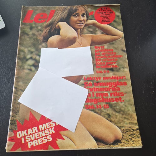 Lektyr Tidning från 1971
