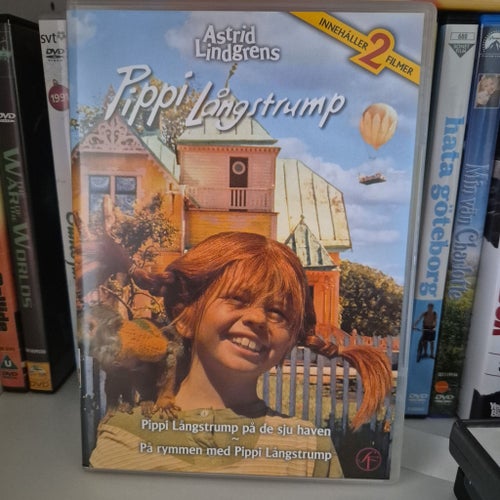 Astrid Lindgrens Pippi Långstrump DVD (2 filmer)