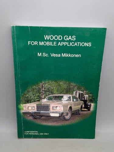 Wood Gas for Mobile Applications av M.Sc. Vesa Mikkonen