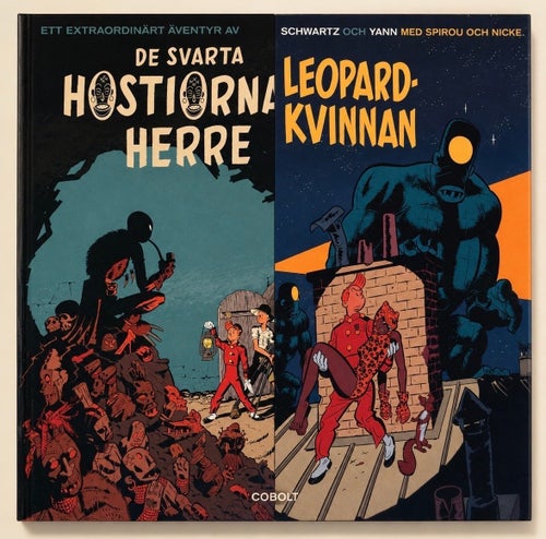 Spirou Leopardkvinnan och De svarta hostiornas herre del 1 & 2