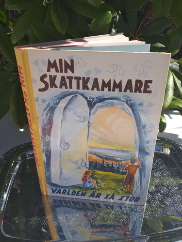 Min skattkammare nr 4 Världen är stor Raritet Vintage Natur och Kultur 1968