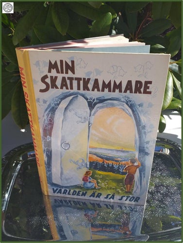 Min skattkammare nr 4 Världen är stor Raritet Vintage Natur och Kultur 1968