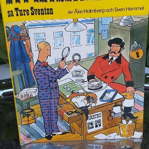 Ture Sventon album Ett intressant fall av åke Holmberg och Svven Hemmel 1:a uppl