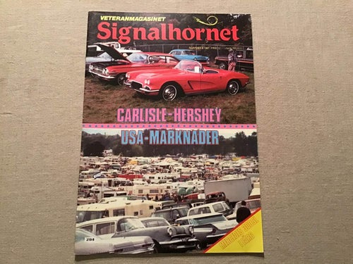 SIGNALHORNET NR 8 1981,CHEVA LTS 1931,MERCEDES 300 SL GULLWING 56,ALMANACKA 82