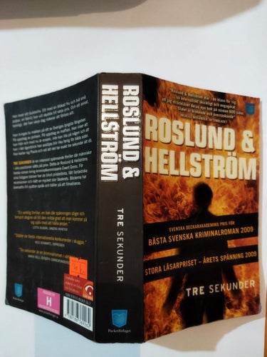 Tre sekunder av Roslund & Hellström. bok, pocket. Very Good