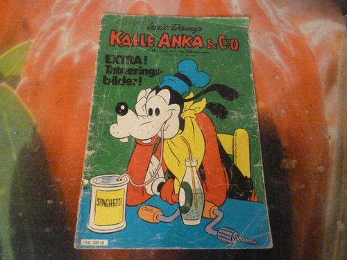 KALLE ANKA, NR 18 - 1975, TIDNING