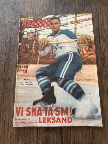 Tidningen Rekord med Sportrevyn nr 49 1965