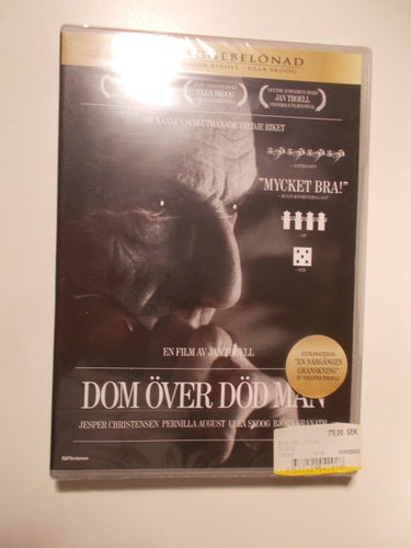 DOM ÖVER DÖD MAN (Jan Troell 2012) Svensk Inplastad DVD Ulla Skoog T. Segerstedt
