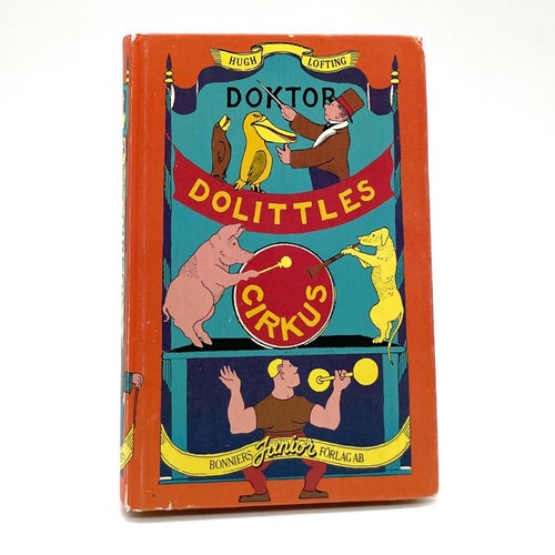 Doktor Dolittles cirkus av Hugh Lofting (inbunden, 1986)
