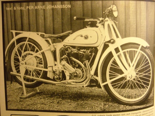 mc veteran motorcykel DS
