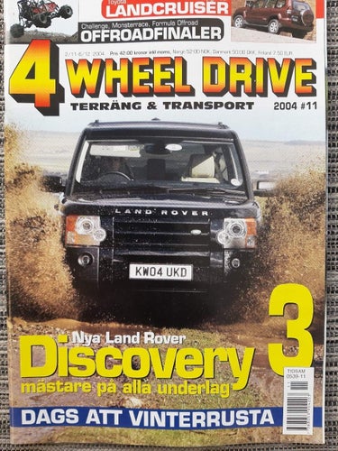 4 Wheel Drive nr 11 2004: Land Rover Discovery 3, Toyota Land Cruiser 1984-2004