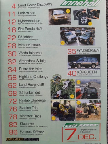 4 Wheel Drive nr 11 2004: Land Rover Discovery 3, Toyota Land Cruiser 1984-2004