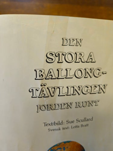 Den stora ballongtävlingen jorden runt, Sue Scullard