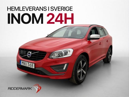Volvo XC60 D4 AWD R-Design Värmare VOC P-Sensorer Navi Drag