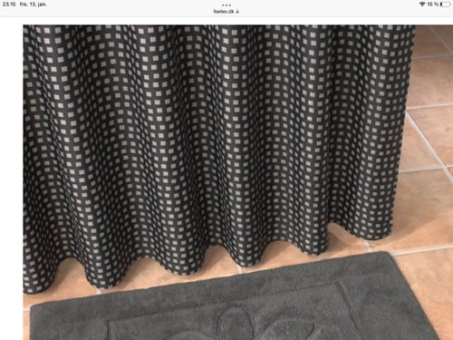 Dusch-/badrumsgardin 120 x 200 cm - ny i förpackning