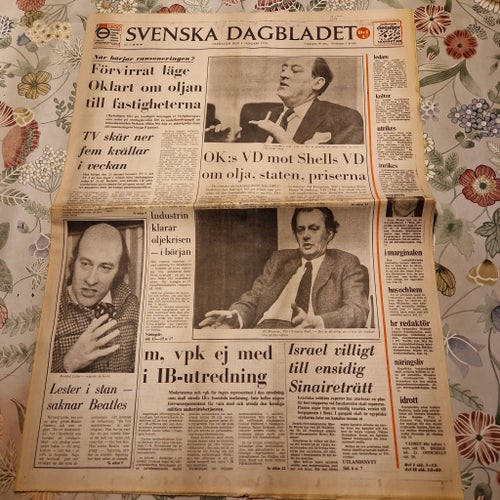 Svenska Dagbladet från 4 januari 1974
