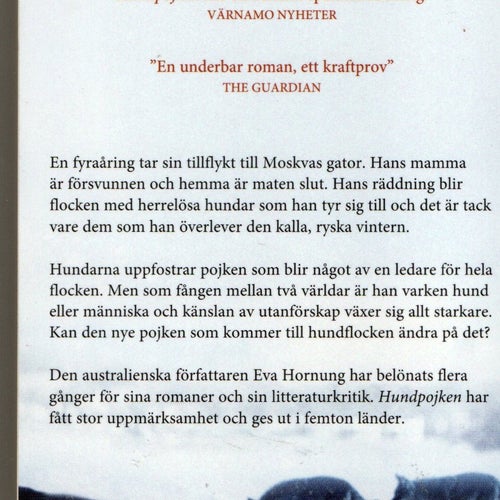 Hundpojken av Eva Hornung, Pocket 2012