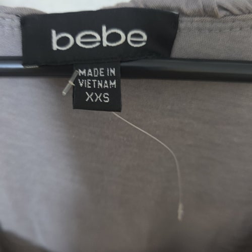 Bebe gråa, svarta klänningar, storlek XXS