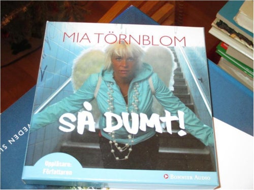 Ljudbok, CD- bok, Mia Törnblom, Så dumt!