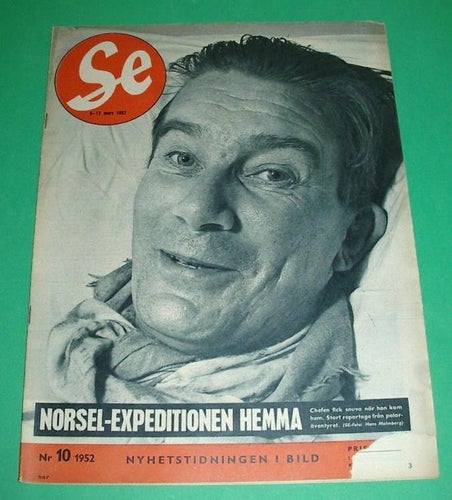 SE nr 10 1952 - Norsel-expeditionen, Bengt Danielsson m.m.