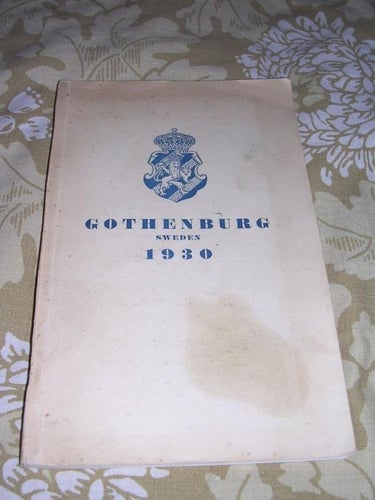 A Few Plain Facts About Gothenburg Sweden 1930 (hft) ill.