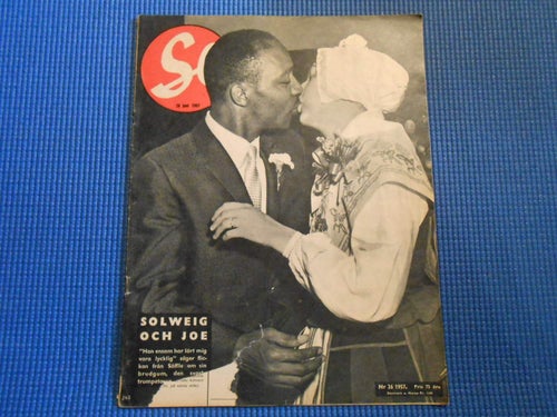 SE 26 1957 Joseph Wilder Säffle Tito Eje Mossberg Segeltorp Ali Khan Tony Curtis