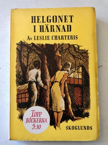 HELGONET I HÄRNAD av Leslie Charteris 1951